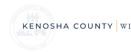 Kenosha County logo (Kenosha County Wisconsin, Established 1850)
