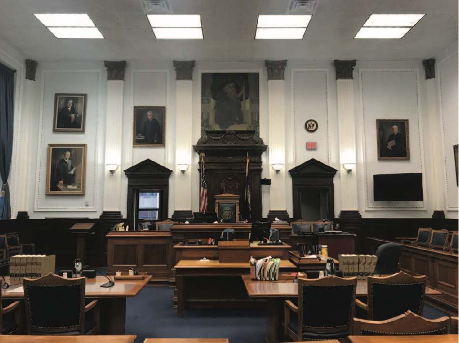 Current view of Ceremonial Courtroom
