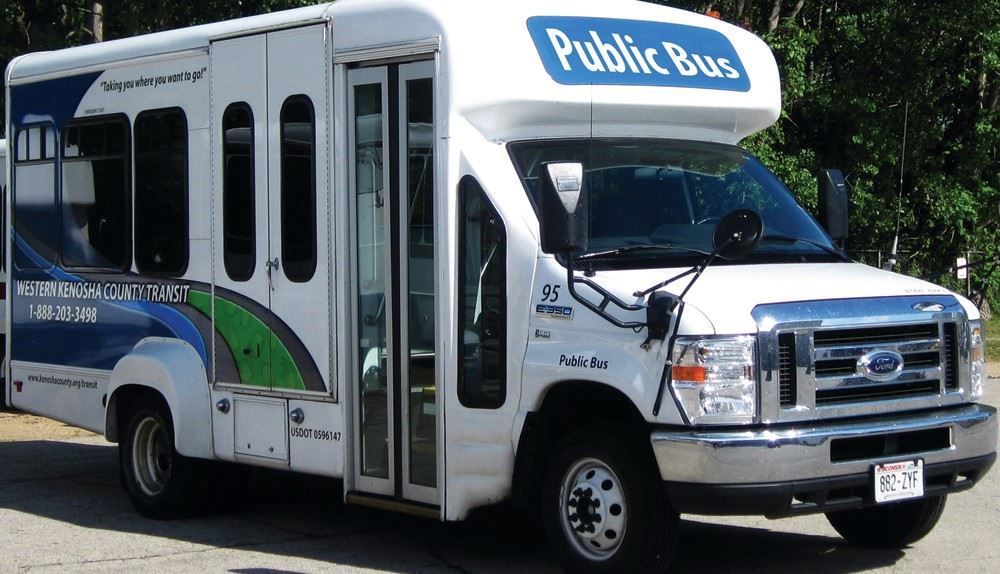 Western Kenosha County Transit bus