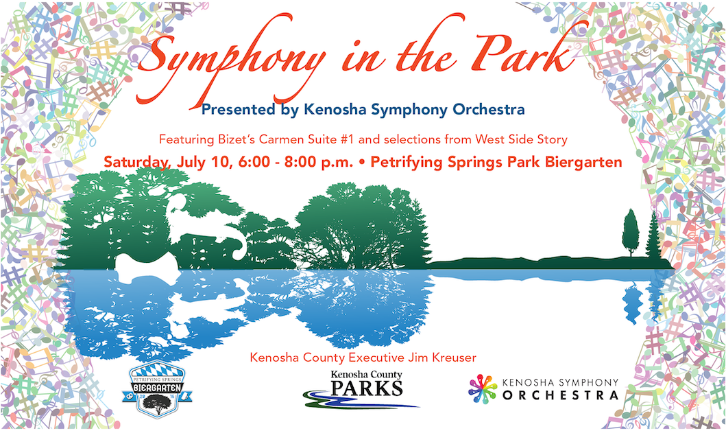Symphony in the Park event flyer
