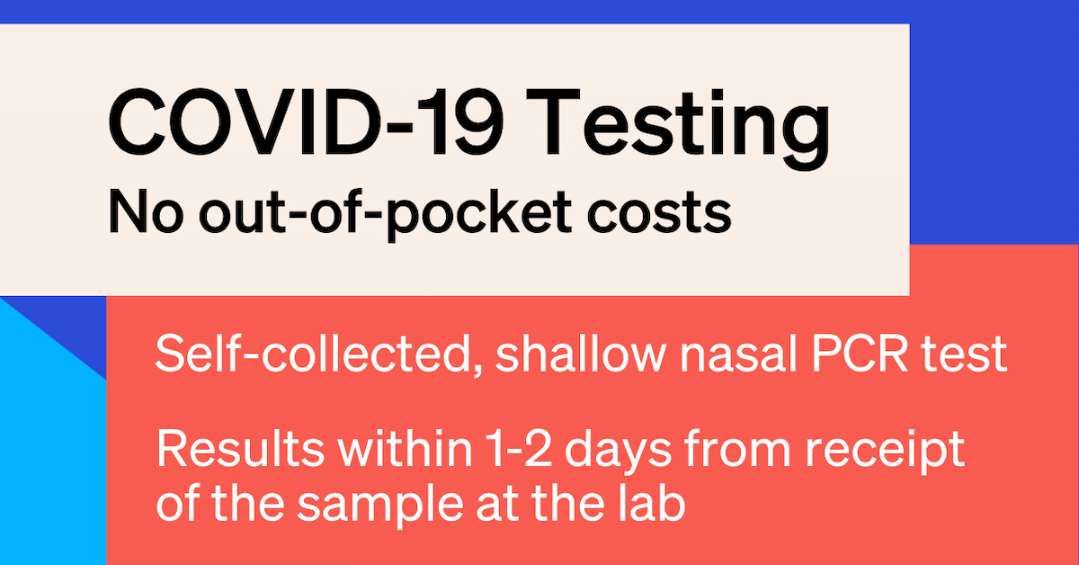 COVID-19 testing image