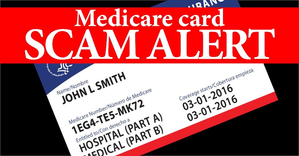 Graphic reading "Medicare Scam Alert"