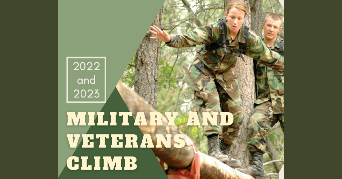 Military and Veterans Climb logo