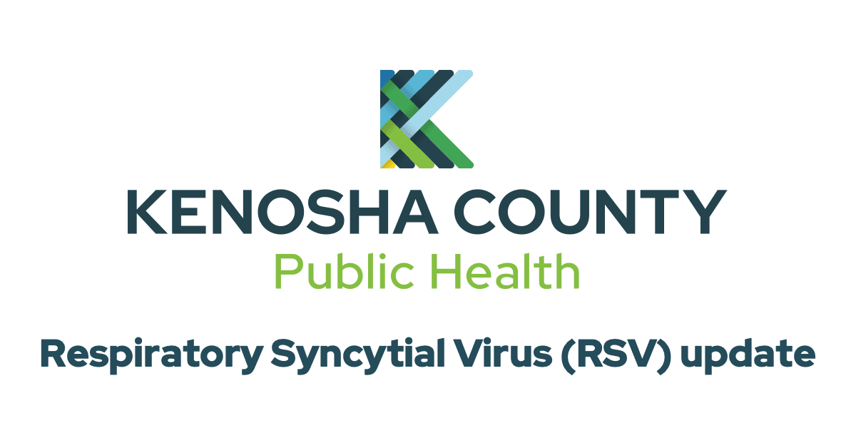 Kenosha County Public Health logo and the text "RSV Update"