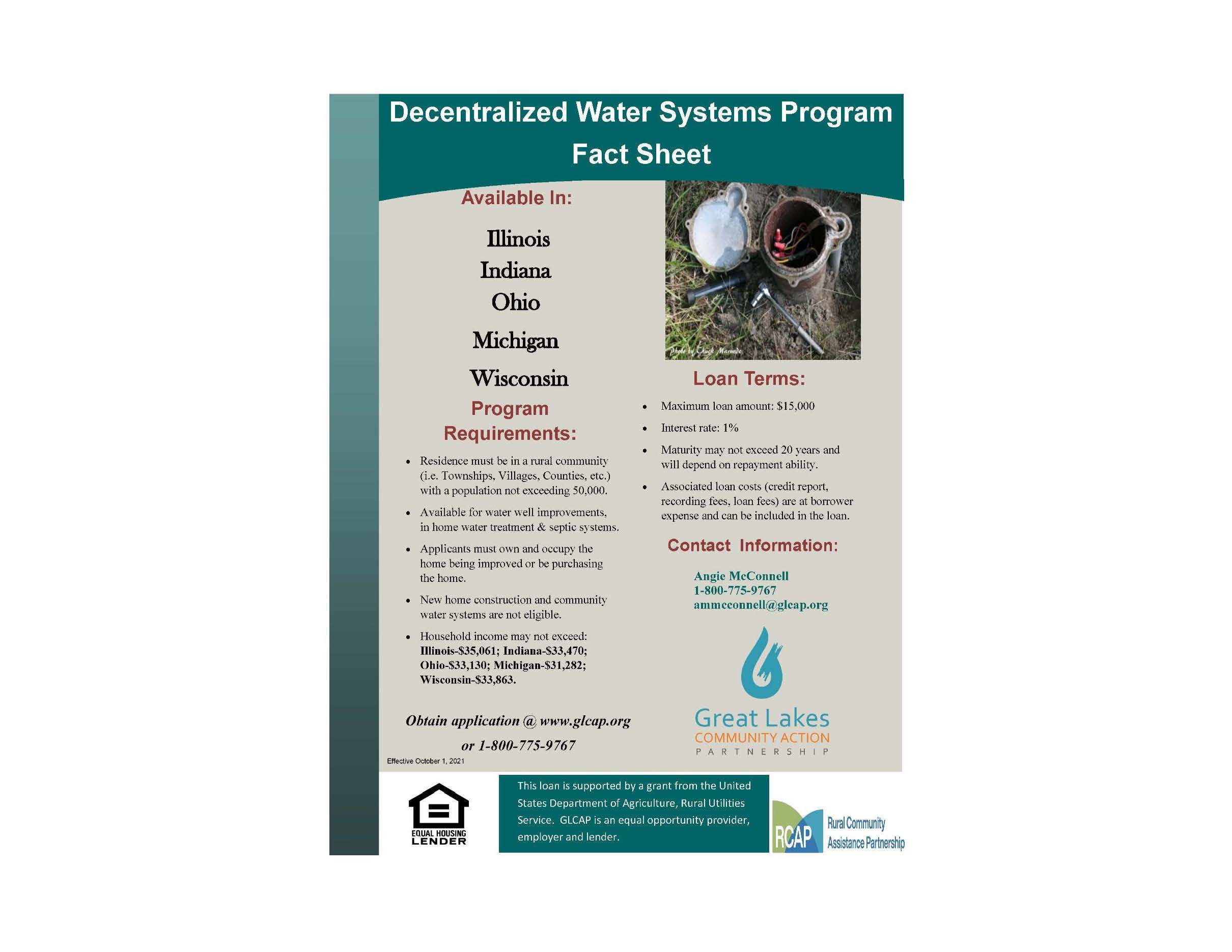 Septic & Water Well Improvement Loans