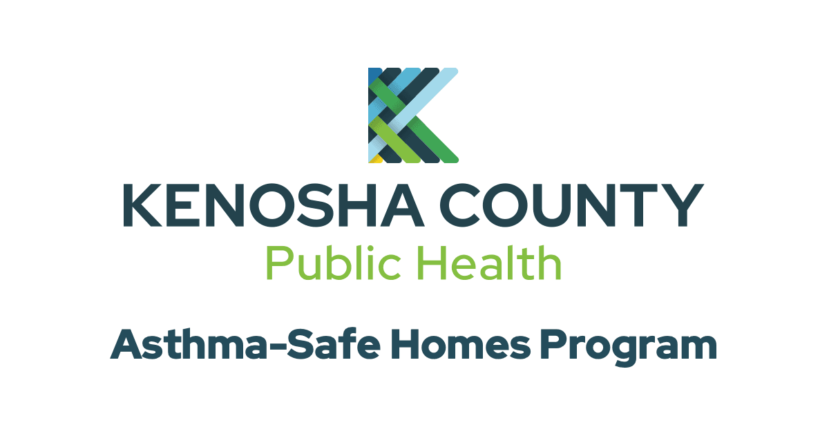 Kenosha County Public Health logo and the text "Asthma-Safe Homes Program"