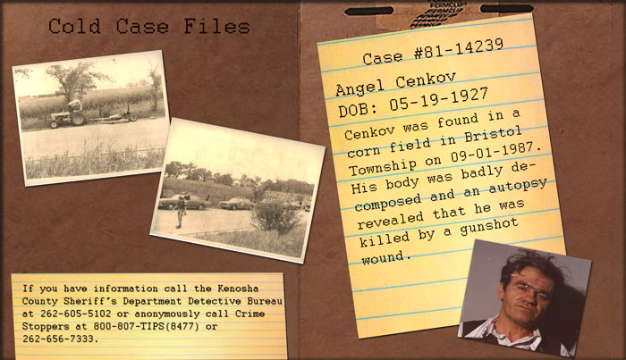 Cold Case Details - Angel Cenkov