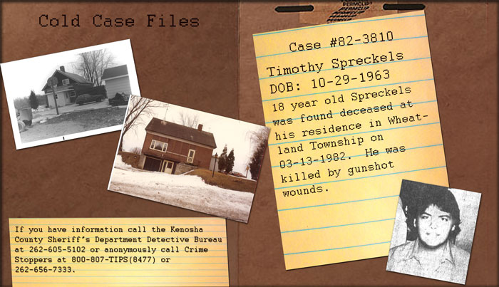Cold Case Details - Timothy Spreckels