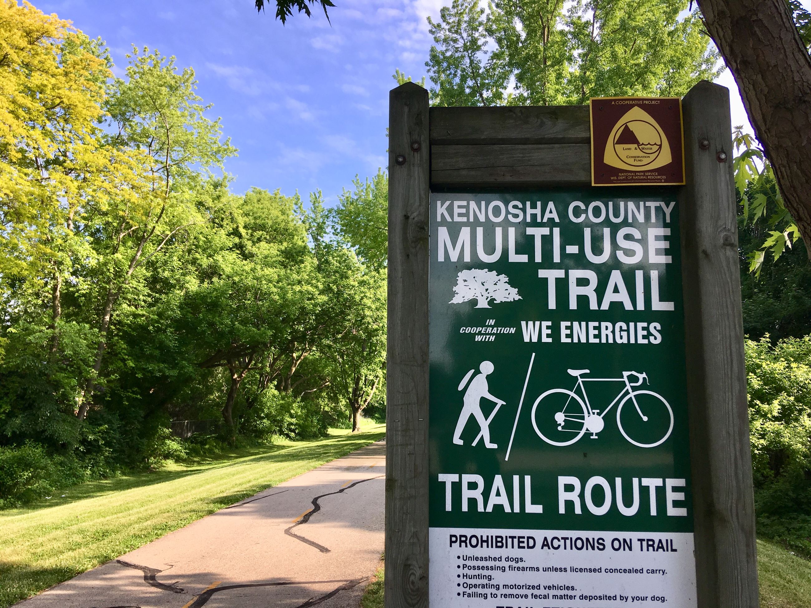 Multi-Use Trail sign