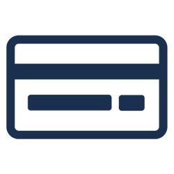 Credit card icon Opens in new window