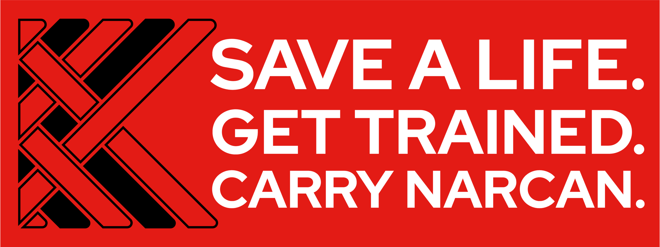 Save a life. Get trained. Carry Narcan. (Kenosha County Public Health)