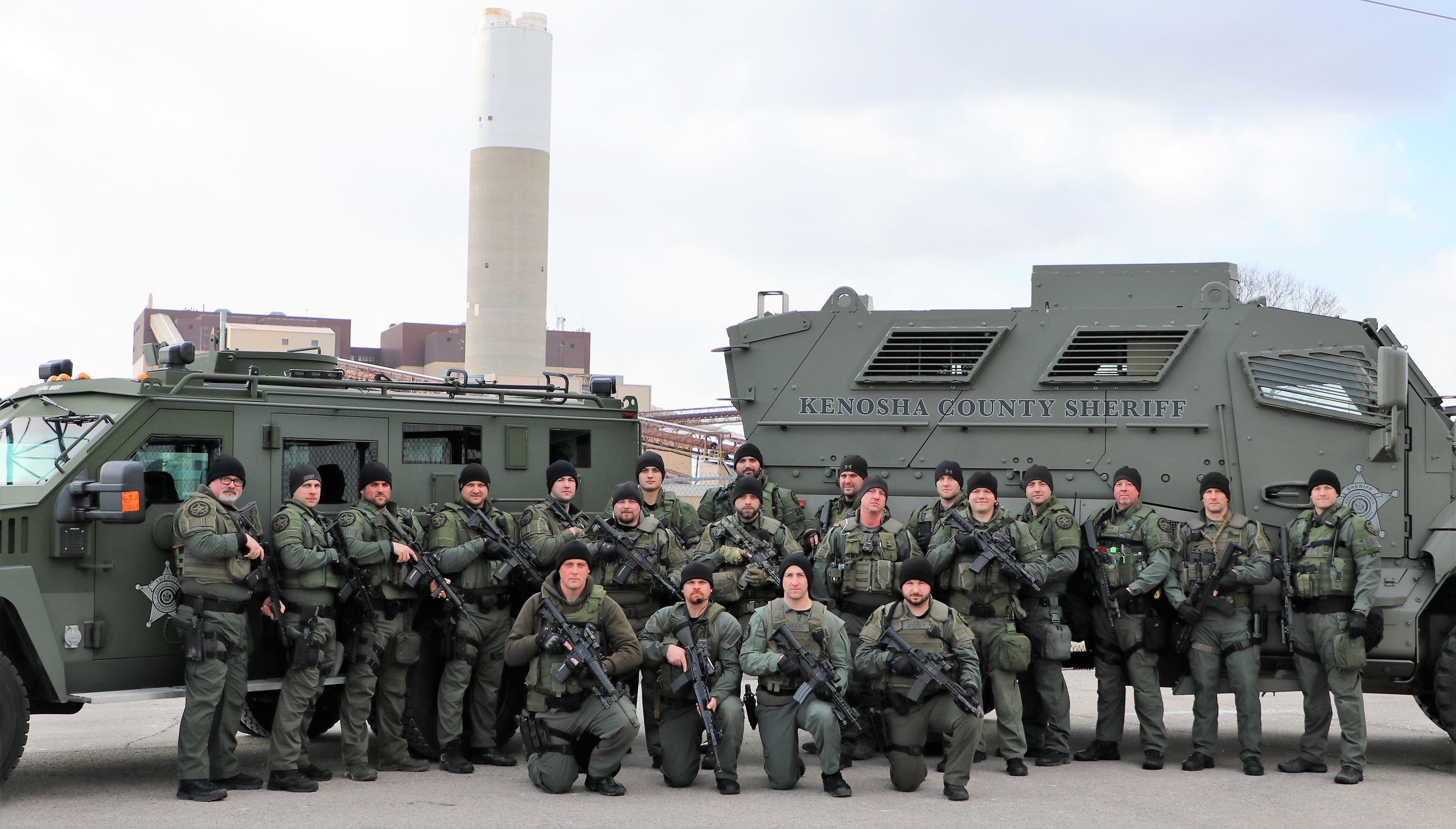 Group photo of KSD Tactical Response Team