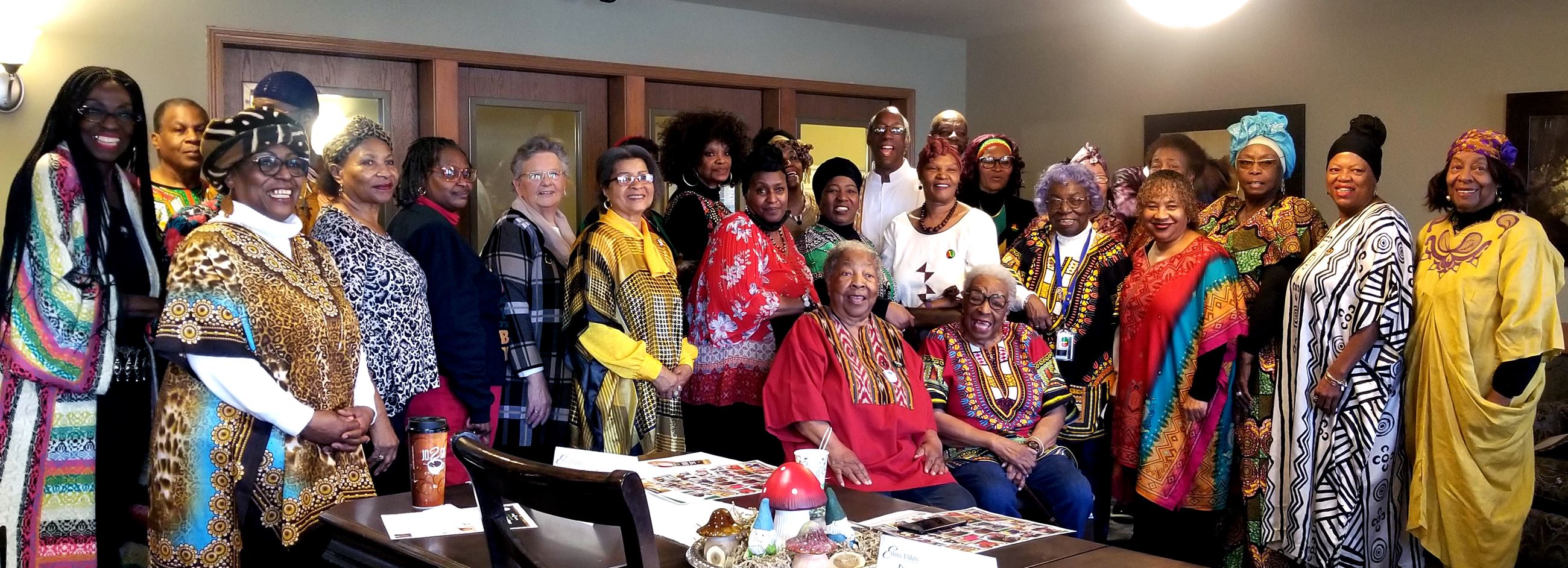 Ethnic Elders Group Photo - February 2023