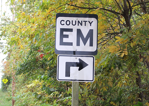 Highway EM Sign